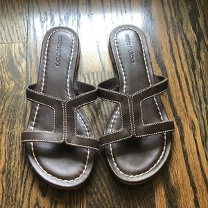 Bernardo Sandals Brown Size 8M